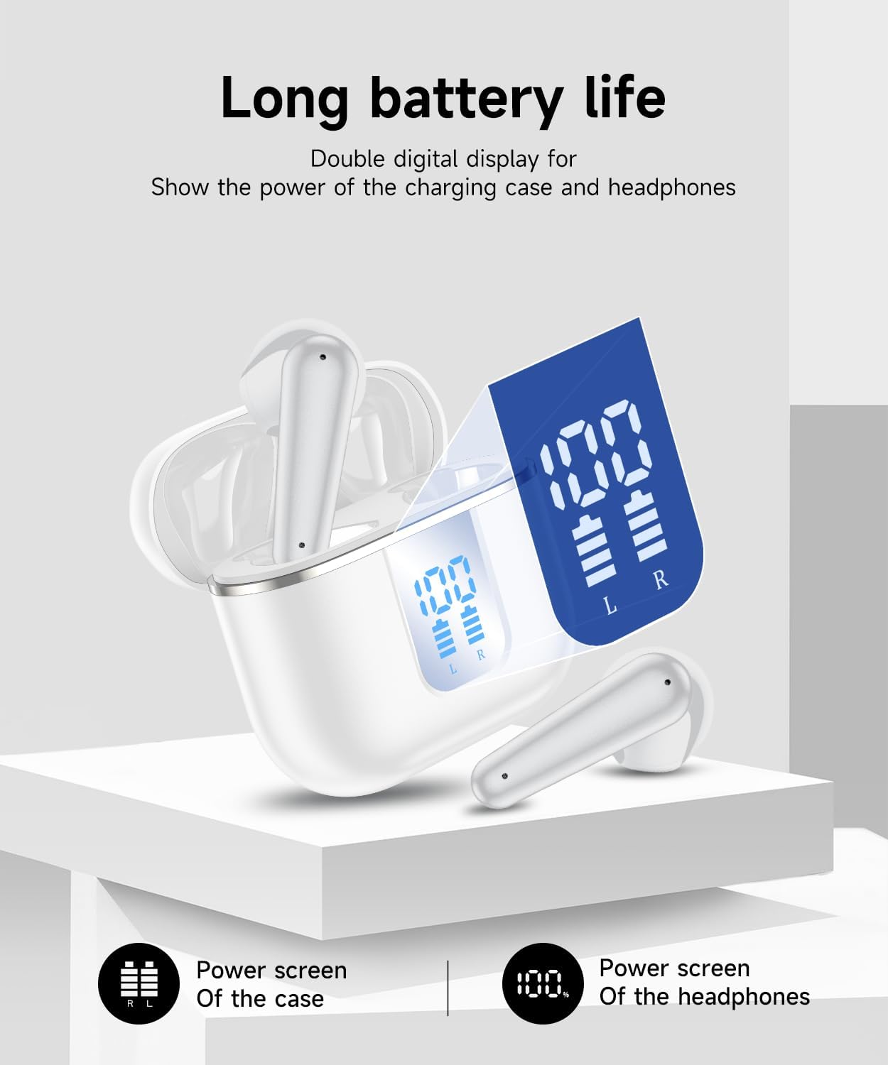 Mosyxe AI Translation Earbuds Real Time 144 Languages 42H Playtime Translator Ear Buds Audifonos Traductores Inglés Español Translating Earbuds Bluetooth Headphones for Travel Meeting Learning - Image 5