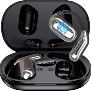 Mosyxe AI Translation Earbuds Real Time 144 Language Translator Earbuds for iPhone and Android Translation Headphones Translating Device for Travel Business Learning with Charging Case